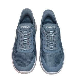 Skechers GOwalk Slip Ins Men's‎ Blue Mesh Sneakers Athletic Shoes Size 9